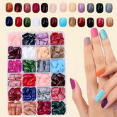 Glossy Multicolor Short Nails Full box (576pcs) ππ€β¨