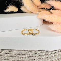 Romantic Heart Ring Set