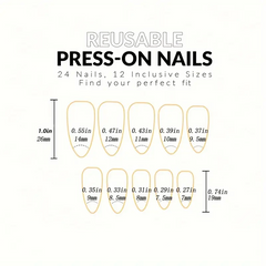 Wine Bliss Nail Stickers – Short Almond Style for Vacations