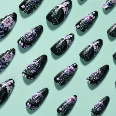 Sweet Pink Peony Almond Press-On Nails (24pcs)