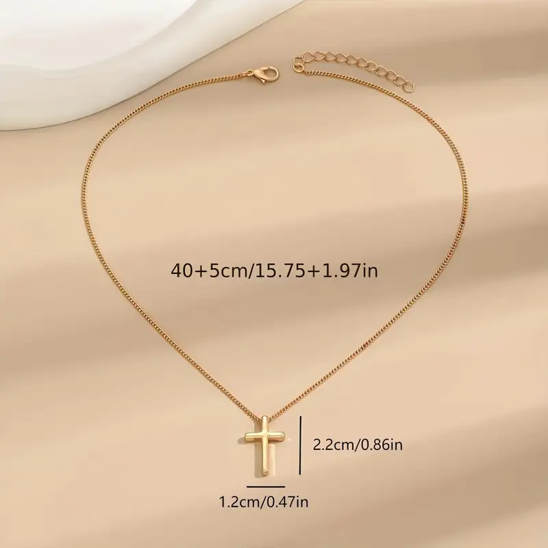 Chic & Simple 14K Gold Plated Pendant Necklace