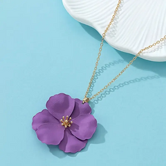 Floral Essence Pendant Necklace