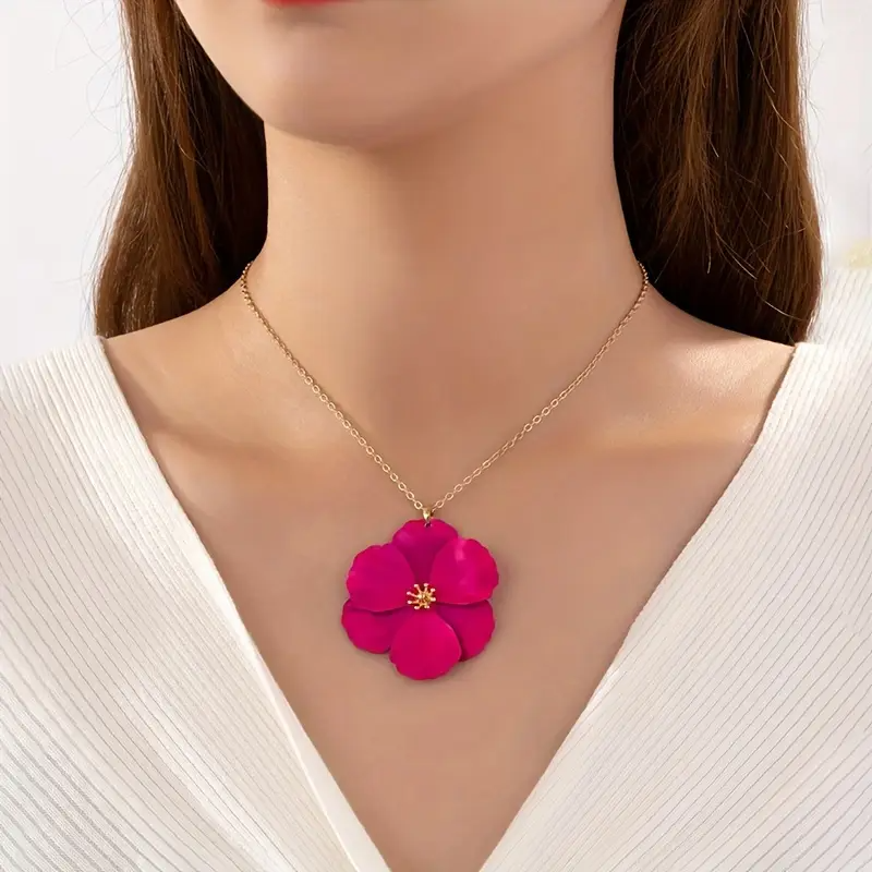 Floral Essence Pendant Necklace