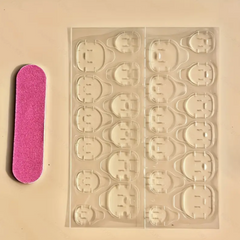 Pink Floral Almond Nails (24pcs) 🌸💗🌼